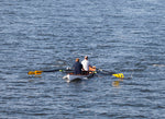 Two men rowing an Annapolis Tandem Wherry Thumbnail