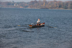 A solo rower in an Annapolis Wherry Tandem Thumbnail