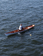 A solo rower in an Annapolis Tandem Wherry Thumbnail