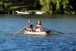 Two men rowing an Annapolis Tandem Wherry Thumbnail