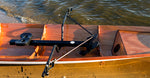 Detail of a rowing unit in an Annapolis Tandem Wherry Thumbnail