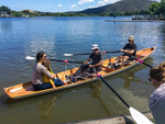 A family outing in an Annapolis Wherry Tandem built by Bill R. Thumbnail