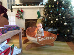 Santa ordered some CLC Cradle Boats and asked his elves to build this one for Cooper D.  Thumbnail
