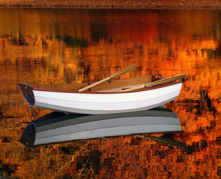 Ron H. took this brilliant autumn photograph of his Eastport Pram.