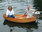 John A. built this Eastport Pram that he powers by oars or motor. Thumbnail