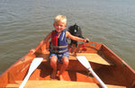 Captain Jack is at the helm of this Eastport Pram built by George C. Thumbnail