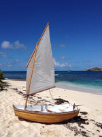 PUG is an Eastport Pram built by Mungo M. who traveled with her from the UK to the Caribbean. Thumbnail