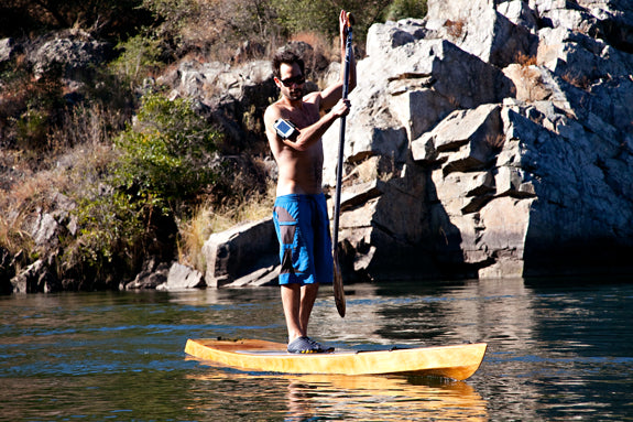 A glistening day and a perfectly peaceful glide atop a Kaholo 12-6 paddleboard.