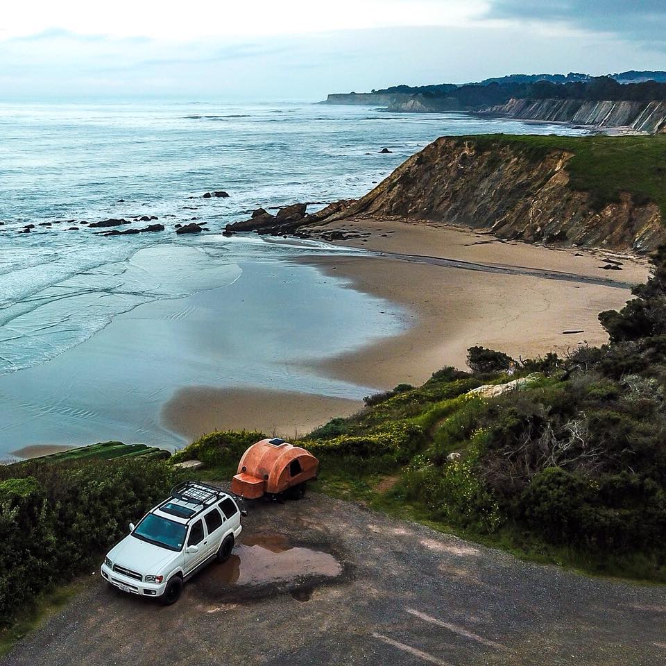 Endless possibilities with the CLC Teardrop Camper. Photograph by Griffin Moon.