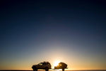 Partial eclipse of the sun by a CLC Teardrop Camper. Thumbnail