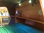 Interior view of early CLC Teardrop Camper photographed by CLC Staff Thumbnail