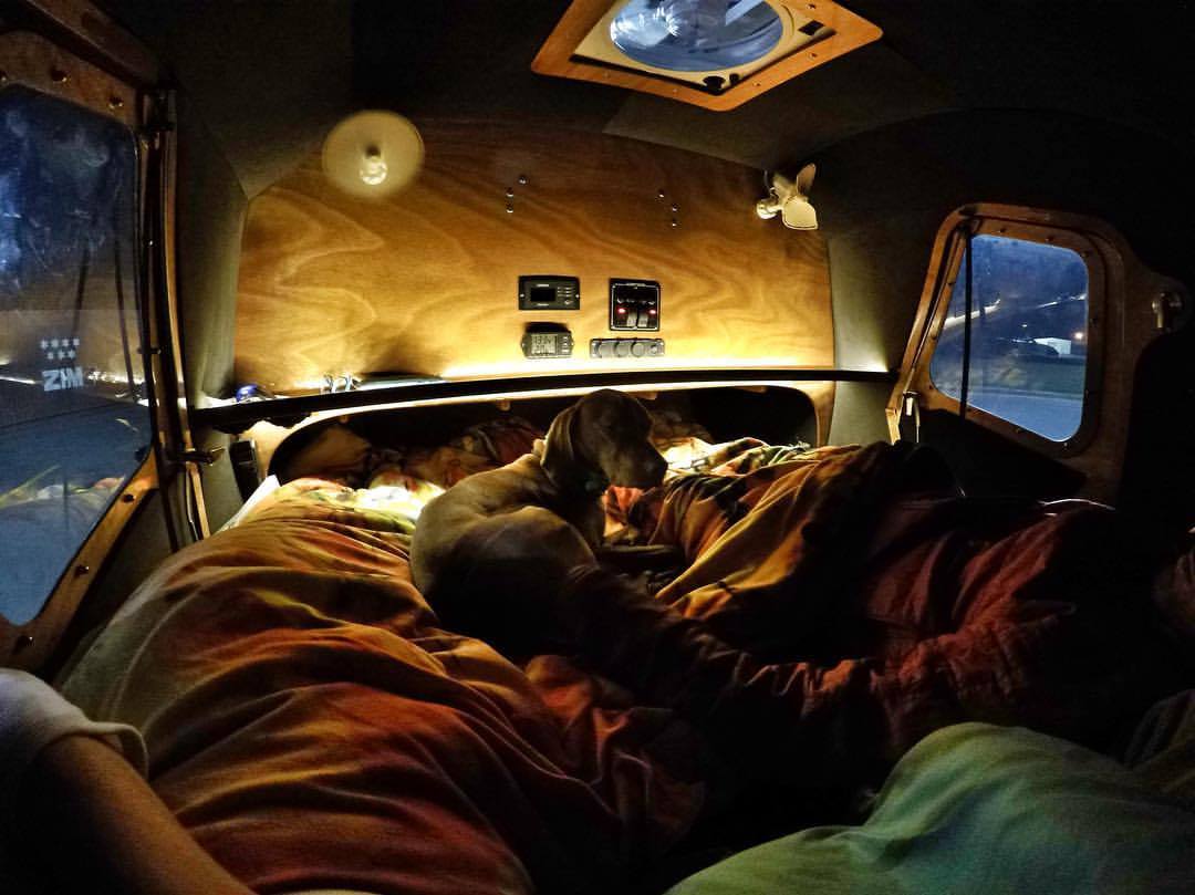 The Waterlust Team drove across the United States with their CLC Teardrop Camper 