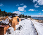 Waterlust team spent time in snow country with their CLC Teardrop Camper . Thumbnail