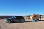 Perfect view of western mesas from CLC Teardrop Camper in Gooseneck State Park, Utah. Photograph by Karen Edge. Thumbnail