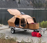 Setting up camp with the CLC Teardrop Camper at Alta Lake State Park in Washington State. Thumbnail