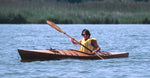 Paddling a Chesapeake 16 wooden kayak Thumbnail