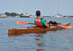 Paddling a Chesapeake 17LT wooden kayak built by Frank O. Thumbnail