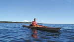 Jon D. enjoying a paddle in his Chesapeake 17LT wooden kayak Thumbnail