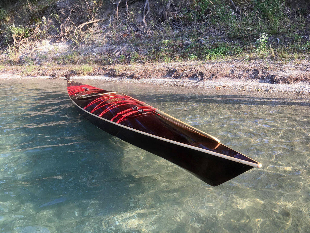 A dark hulled Chesapeake 17LT built by Ottoffy Z in Hungary