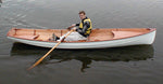 John Harris rowing Chester Yawl on its maiden voyage Thumbnail
