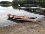 A Chester Yawl awaits launch on Lake Burley Griffin, in Canberra, Australia. Thumbnail