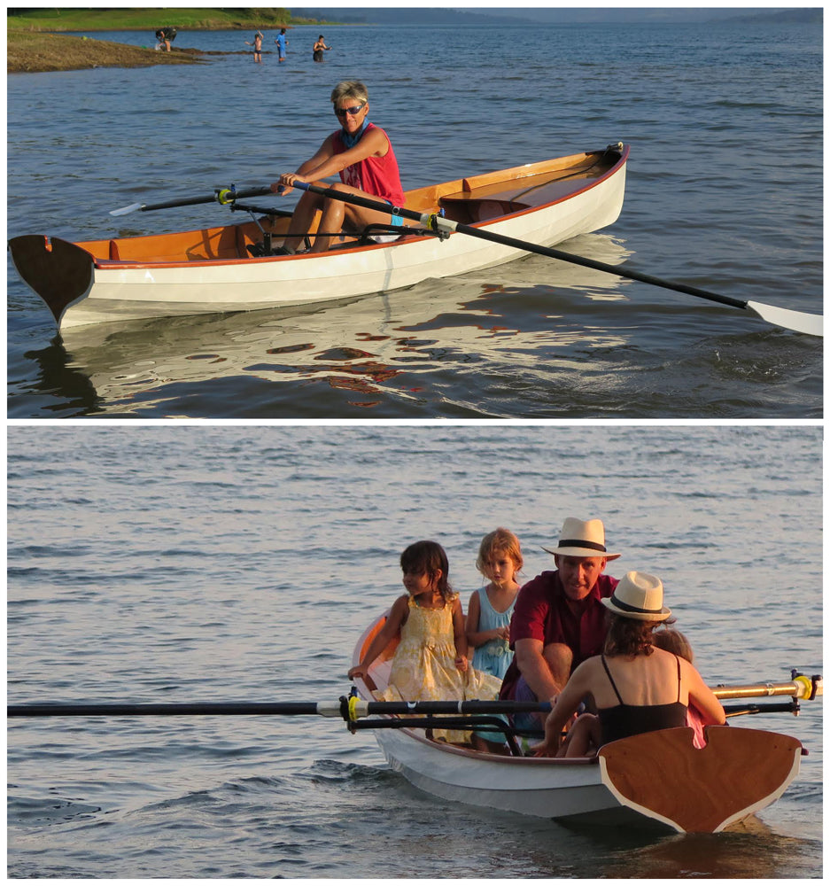 The Chester Yawl will hold one rower or a whole family.
