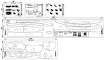 Study plan showing how the plywood pieces are cut by the CNC machine for the Eastport Ultralight Dinghy. Thumbnail