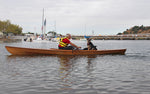 Two dogs being chauffeured on an Expedition Wherry in Sacramento, California. Thumbnail