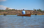 Joey rowing an Expedition Wherry in Newport Beach, California. Thumbnail