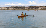 Several boats, including the Expedition Wherry, were afloat off the coast of Newport Beach, California. Thumbnail