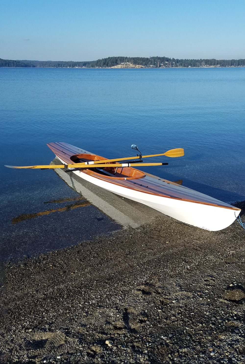 Gary Nelson built this Expedition Wherry.