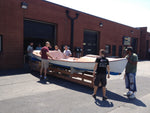 The Faering Cruiser has been flipped and ready to return to shop for finishing Thumbnail