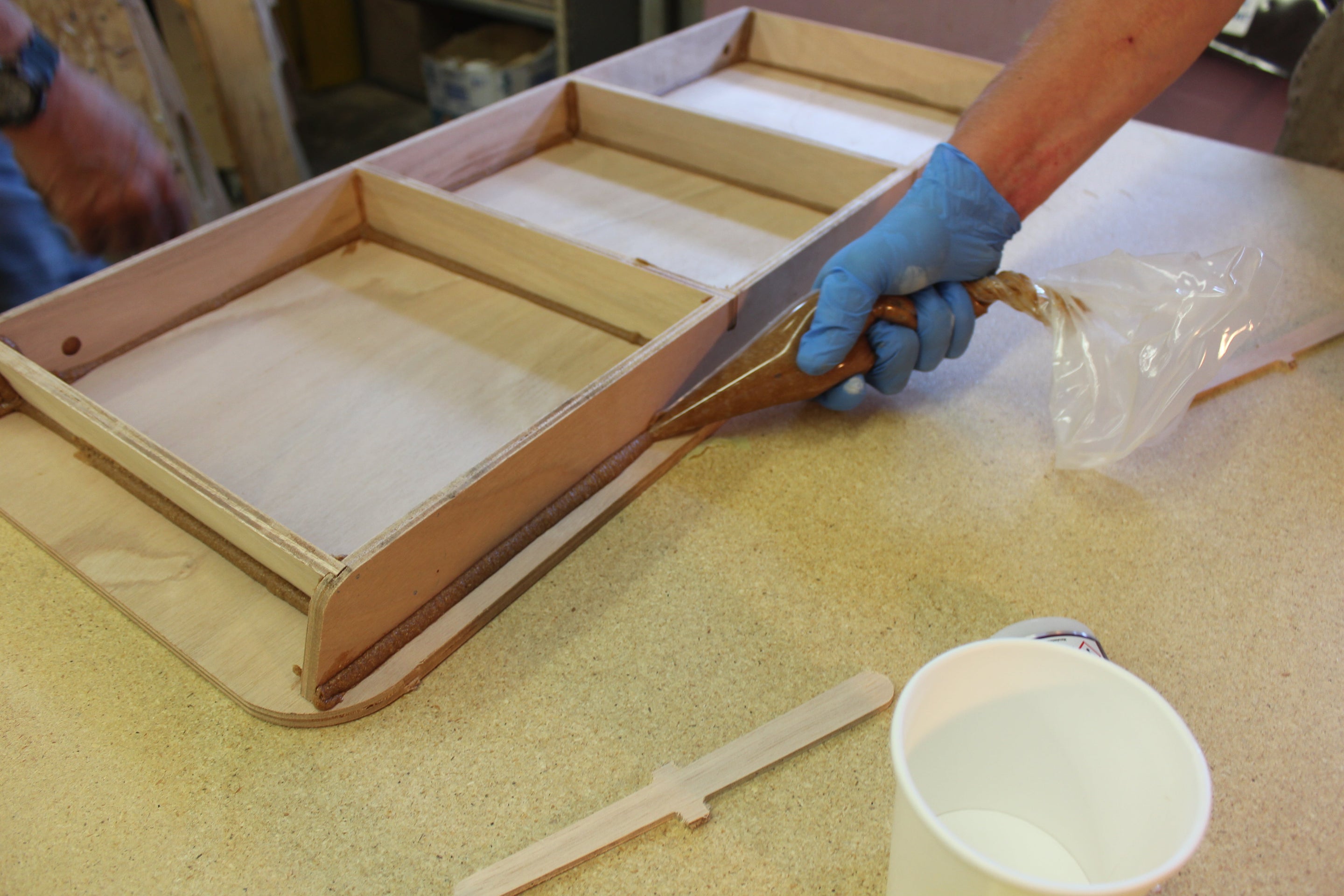 Folding Step Stool Kit (with epoxy)
