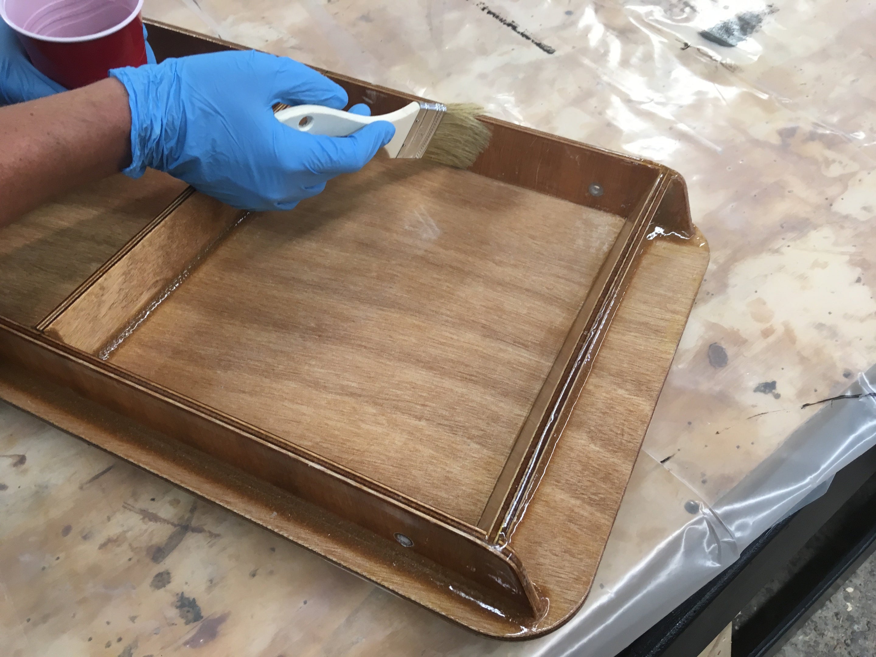 Folding Step Stool Kit (with epoxy)