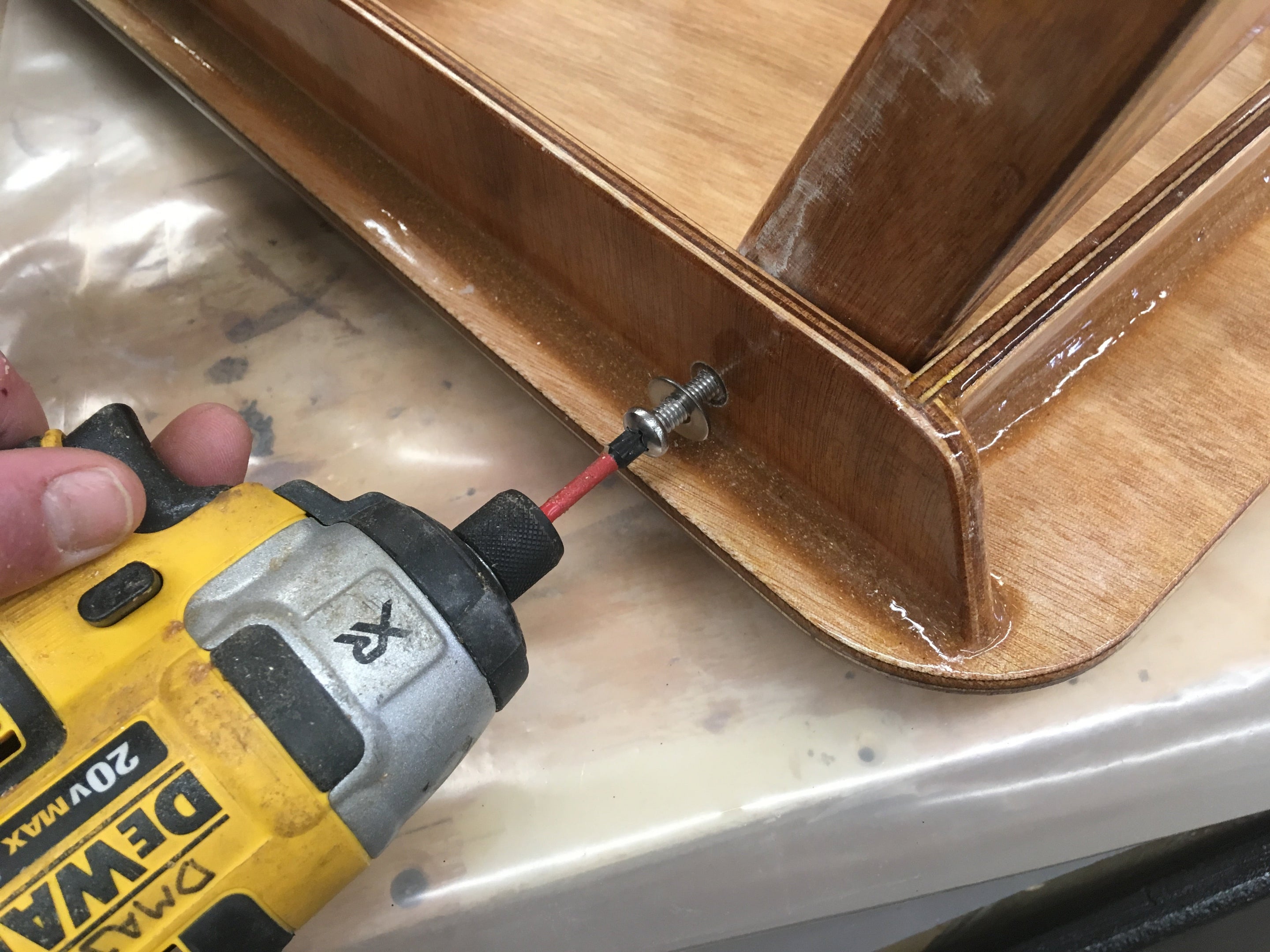 Folding Step Stool Kit (with epoxy)