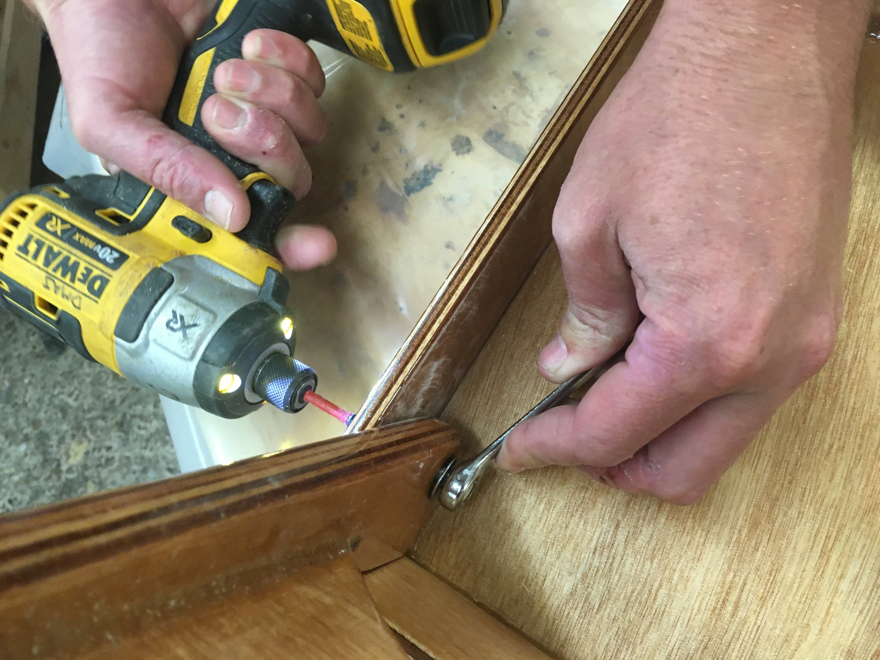 Folding Step Stool Kit (with epoxy)