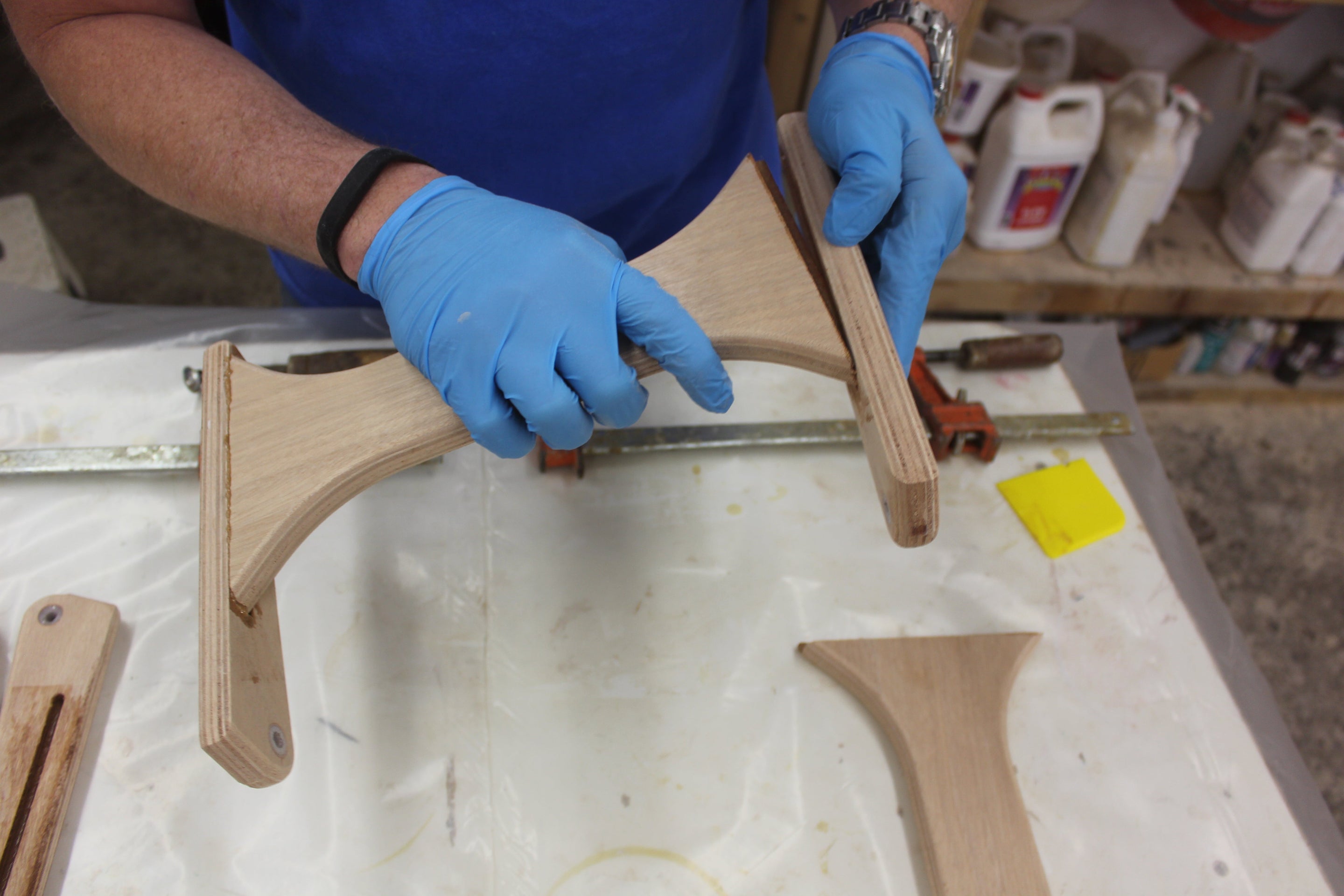 Folding Step Stool Kit (with epoxy)