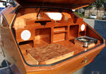 The  Galley insert for the Teardrop Camper stores kitchen equipment and doubles as a base for the electrical system. Thumbnail