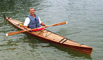 Enjoying a paddle in a Great Auk 17 built by Stephen G Thumbnail