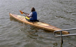 Paddling a strip-built Great Auk 17 by Tom S. Thumbnail