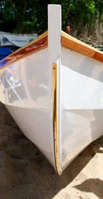 Brass Half Oval - Solid Back