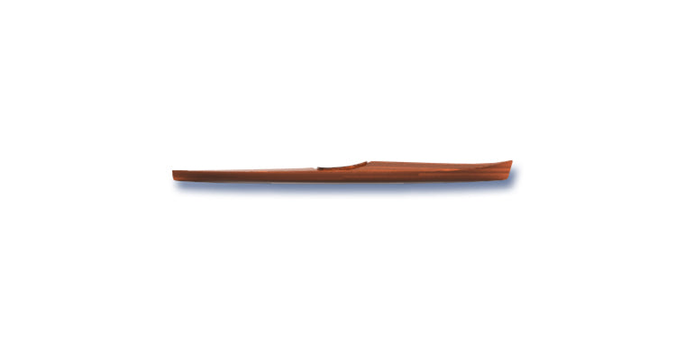 Side view rendering of a High Capacity Greak Auk sea kayak