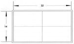 If you are building the High Capacity Great Auk kayak indoors, make sure you have a window or door of this much room to get it outside when the hull is complete (measurements in inches).
 Thumbnail