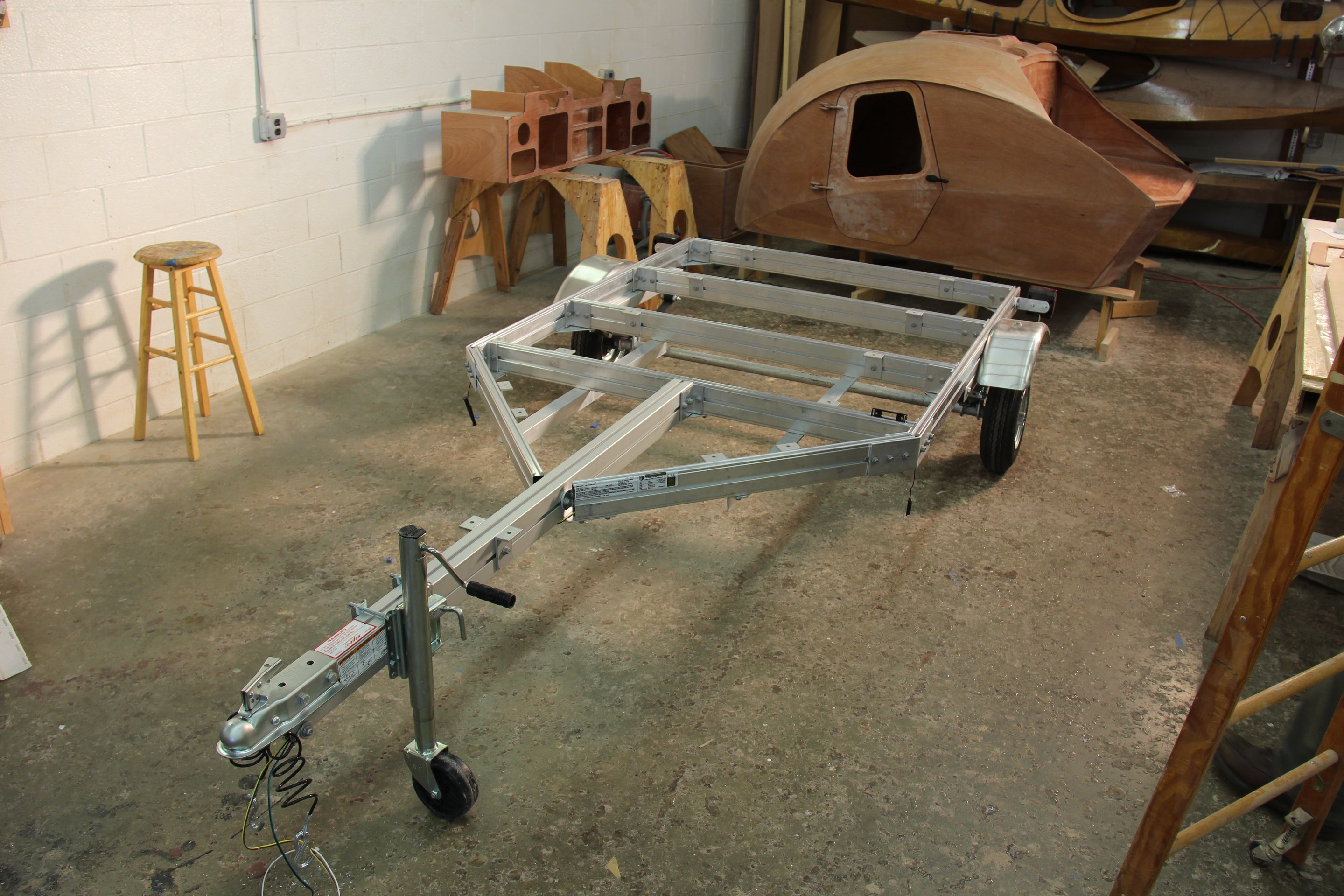 Trailex SUT-1000-CLC Flatbed Trailer Kit (for CLC Teardrop Camper)