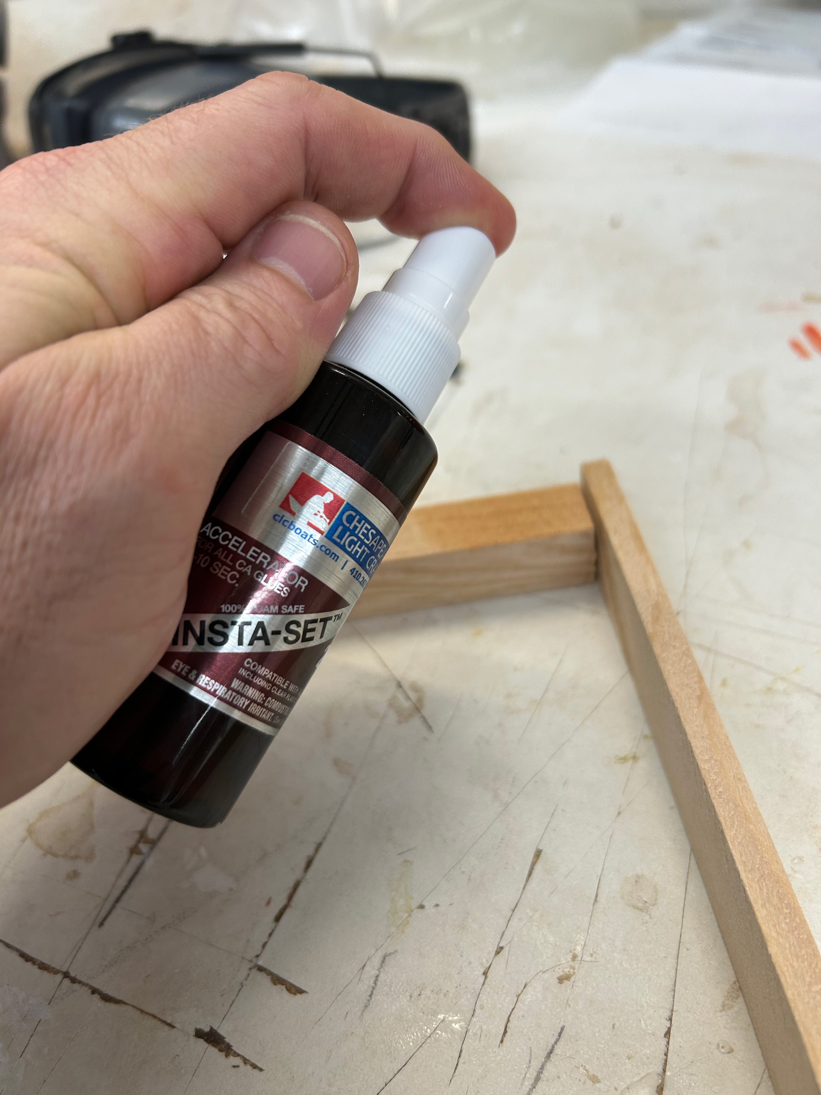 Cyanoacrylate (CA Glue) Accelerator - 2oz