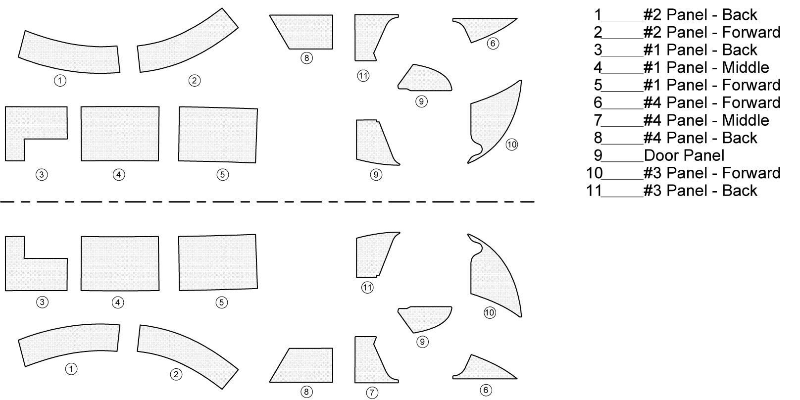 Teardrop Camper Interior Headliner