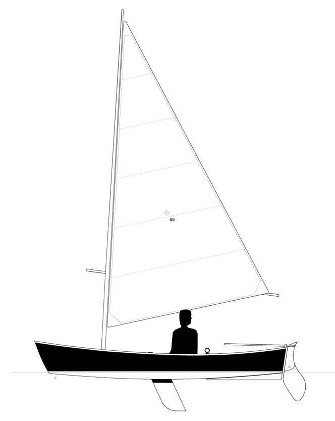 Jimmy Skiff II Sail
