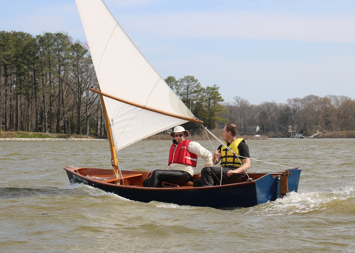 Sailing the Jimmy Skiff II