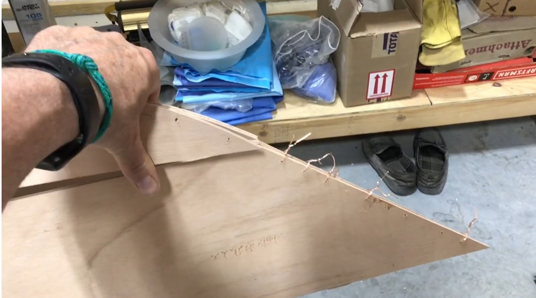 Chesapeake18 Build at Jenkins Boat Works