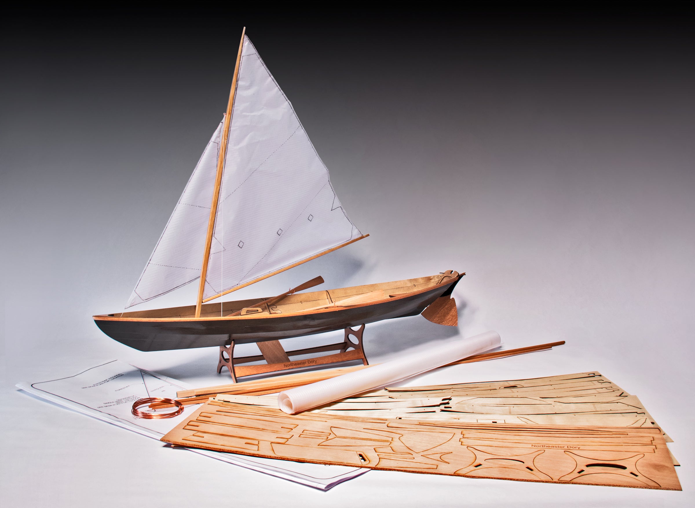 Northeaster Dory Scale Model Kit